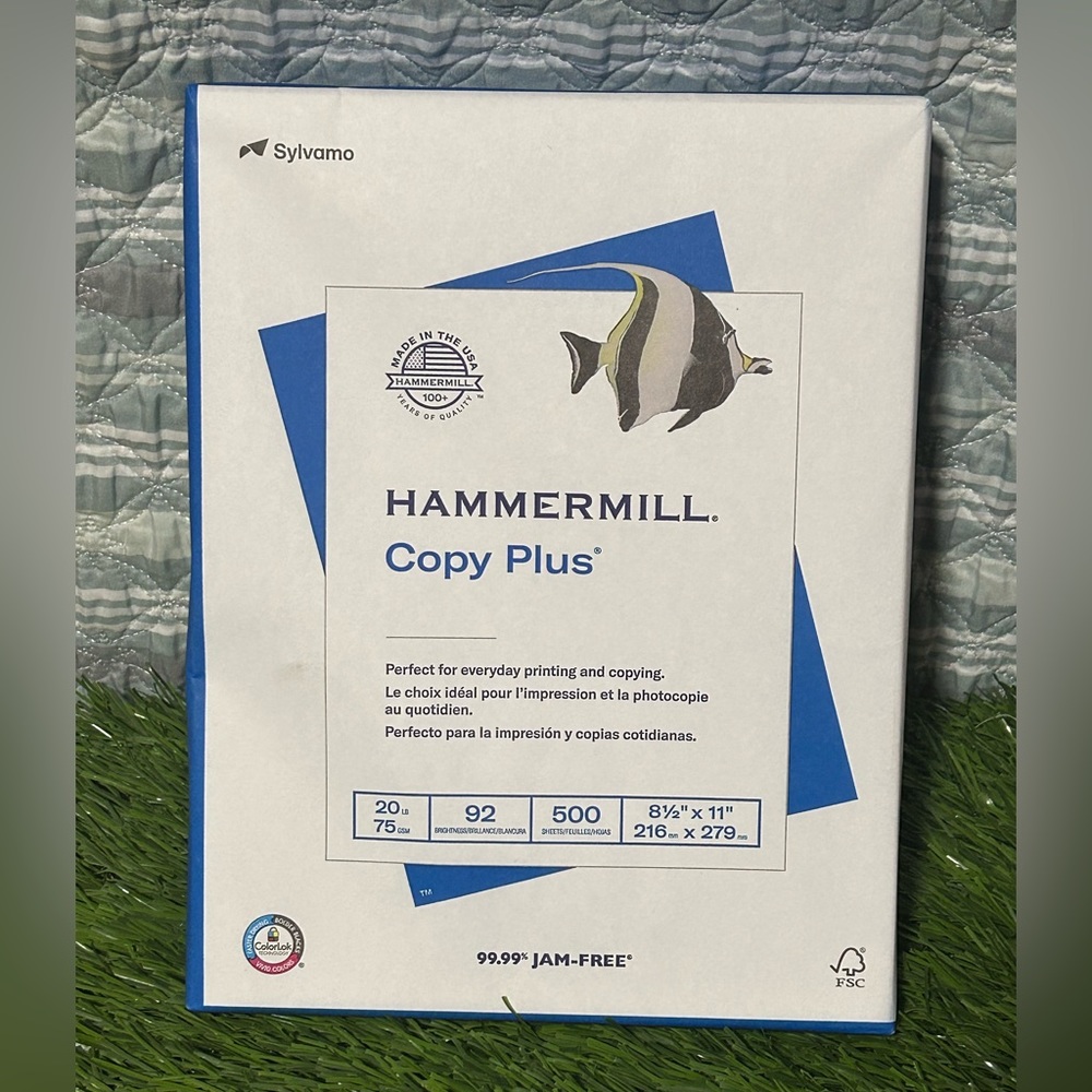 Hammermill copy Plus Paper - 500 Sheets 8.5 X 11